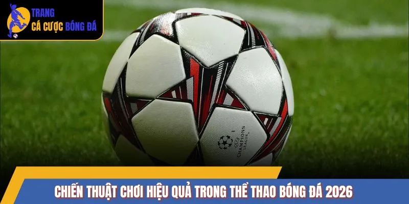 Chiến thuật chơi hiệu quả trong thể thao bóng đá 2026